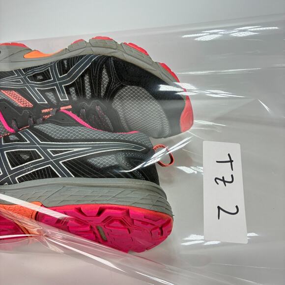 ASICS Gel Venture 7 Gray Black Trail Running Shoes 1012A476 Women’s Size 8.5 - Picture 10 of 10